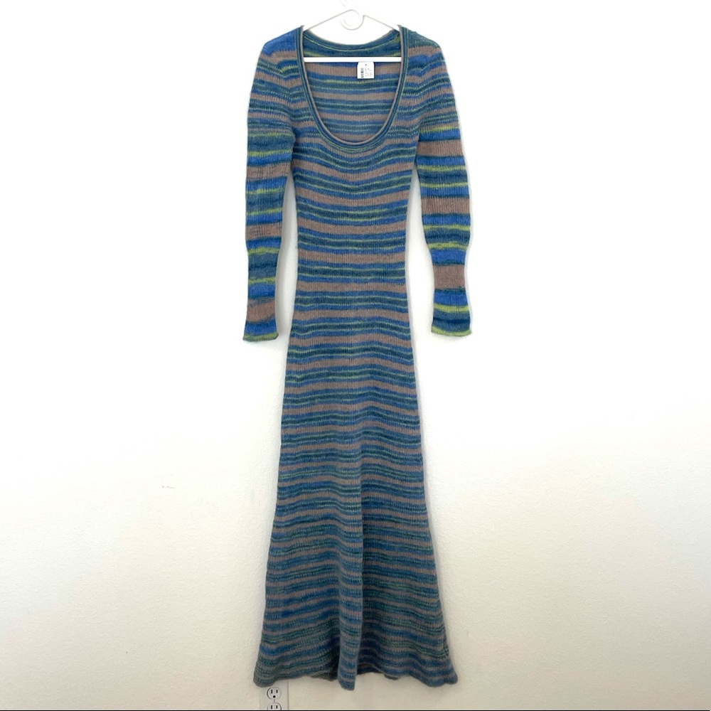 NWT Jacquemus  2019 La Robe Perou wool maxi dress